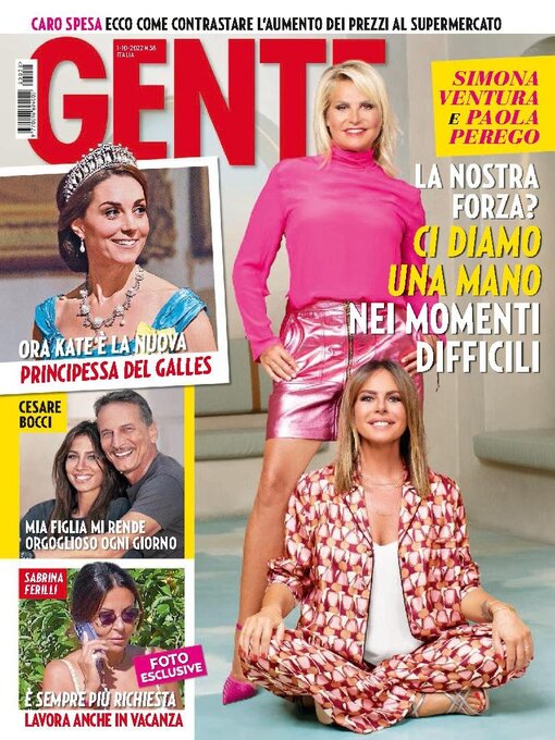 Title details for Gente by Hearst Magazines Italia spa - Available